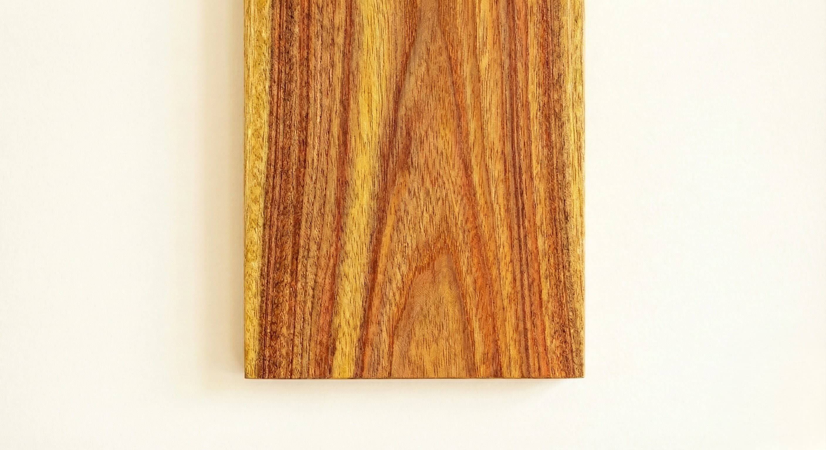 Canary wood swatch